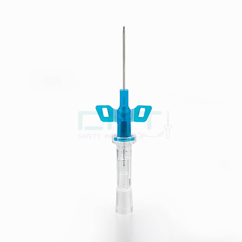 CMT Profoject™ Safety Sliding IV Catheter with Wings, with Injection Port CMT Profoject™ Safety Sliding IV Catheter with Wings, with Injection Port