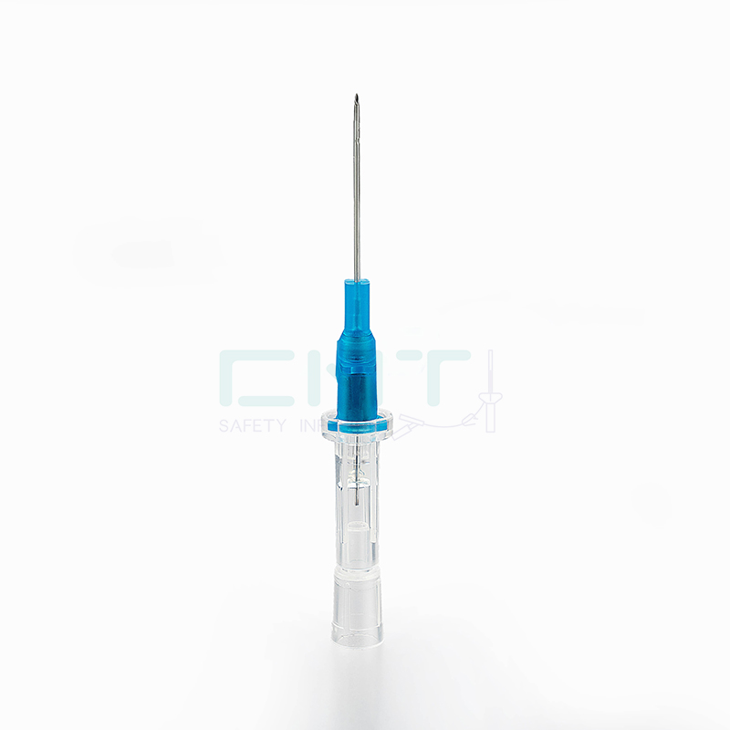 CMT Profoject™ Safety Sliding IV Catheter with Wings, with Injection Port